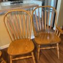 SOLD!  Oak Chairs The Villages Florida