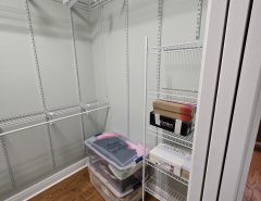 2 closet systems complete with slide un baskets The Villages Florida