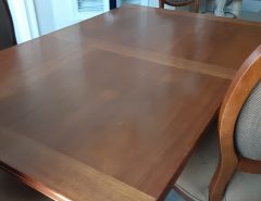Teak dining table The Villages Florida