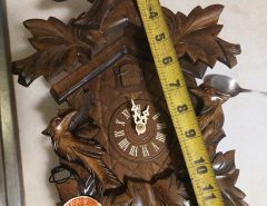 Original German Cuckoo-Clock (Certified), Mechanical 8-Day Movement with 3 Birds and 7 Leaves, Coo-coo Clocks from The Black-Forest, Germany The Villages Florida