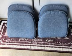 4 Chair Cushions- Navy The Villages Florida