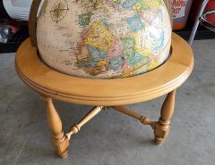 Wood Desktop Globe- 12in D Asking $20 The Villages Florida