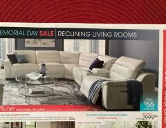 Sectional leather reclining sofa The Villages Florida