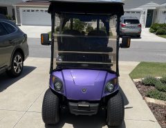 2016 Purple Golf Cart The Villages Florida