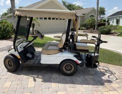 2015 Yamaha golf cart reconditioned in 2018 The Villages Florida