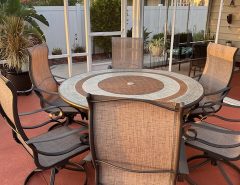 Outdoor Dining Table with 6 Chairs The Villages Florida