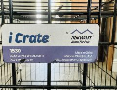 MidWest i Crate Model #1530 30″ Single Door Crate (30.67″L x 19.3″ W x 21.46″ H) NO PAN The Villages Florida