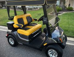 2019 Yamaha QuieTech EFI Gas Golf Cart: Like New Condition The Villages Florida