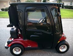Yamaha EFI Gas Golf Cart w/Curtis Cab Enclosure The Villages Florida