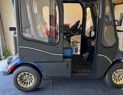 2016 Yamaha gas-powered golf cart with Sleekline enclosure The Villages Florida