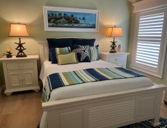Queen Bed with Nightstands The Villages Florida
