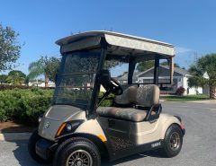 2019 Low Mile Quietech Gas Fuel Injected (EFI) Yamaha Golf Cart The Villages Florida