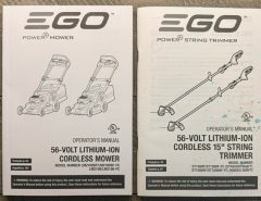 EGO Power Mower & Power String Trimmer The Villages Florida