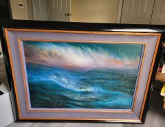 Wyland – Storm Giclée on Canvas The Villages Florida