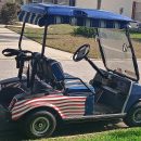 2001 flag cart The Villages Florida