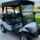 REDUCED – LOW Mileage 2013 EFI Yamaha Gas Golf Cart The Villages Florida