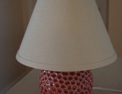 Ceramic Cherry Bedside or Bathroom Lamp The Villages Florida