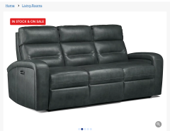 Leather Dual Reclining Sofa The Villages Florida