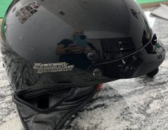 Harley-Davidson boots and Bluetooth helmet The Villages Florida