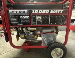 NEW Gentron GG10020 8000W/10000W Electric Start Portable Gas Generator The Villages Florida