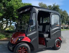 2018 Yamaha Quietech Gas EFI Golf Cart with Sleekline Cab The Villages Florida