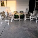 Patio Furniture Table w/6 chairs plus 2 side chairs The Villages Florida