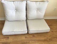 TWO PATIO CHAIR CUSHIONS The Villages Florida