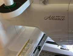 Baby Lock Alliance Single Needle Embroidery  Machine The Villages Florida