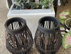 Rattan Candle Holders The Villages Florida