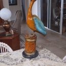 Bronze Pelican, with Special Patina on Marble Base The Villages Florida