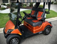 2022 Yamaha QuieTech EFI Gas Golf Cart: Like New Condition The Villages Florida