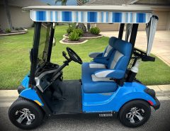 2019 Yamaha QuieTech EFI Gas Golf Cart: Like New Condition The Villages Florida