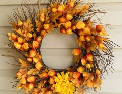 Decorative Fall Wreath The Villages Florida