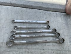 9 Craftsman assorted wrenches 5 box end 4 box / open end  Great condition The Villages Florida