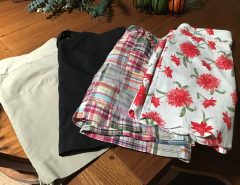11  Women’s golf shorts, 1 golf skirt, & 1 golf vest The Villages Florida