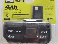 Ryobi ONE+ 18v 4Ah battery The Villages Florida