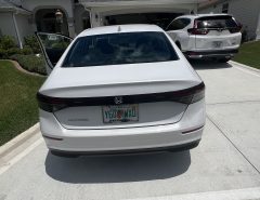 2023 Honda Accord LX . Very clean ,low miles. The Villages Florida