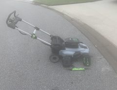 EZ Go 21” Rear Bag Push Mower w/battery & charger The Villages Florida