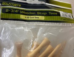 2 3/4 in wooden steps  golf tees The Villages Florida