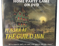 New in sealed pkg… Murder Mystery Home Party Game On DVD “Murder At The Guild Inn”  $5. The Villages Florida