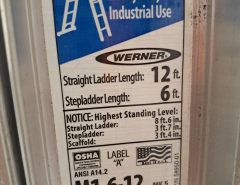 Werner adjustable ladder The Villages Florida