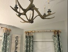 STAGHORN CHANDELIER 6 LT The Villages Florida