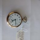 Burlington Mens Pocket Watch 19 Jewel Lever Set Open Face The Villages Florida