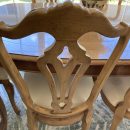 Maple Dining Table and 6 Chairs The Villages Florida