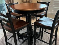 SOLD – Hooker Pub Table and 4 chairs The Villages Florida