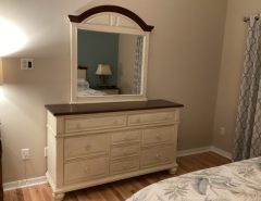 Queen Head and Footboard with Dresser and Mirror The Villages Florida