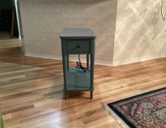 Blue/Gray Small Side table The Villages Florida