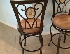 Heavy duty bar stools set of three The Villages Florida