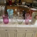 Flower Vases Variety EXCELLENT CONDITION The Villages Florida