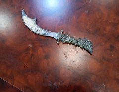 Rare Vintage 1931 Viper Scimitar Sword Letter Opener The Villages Florida